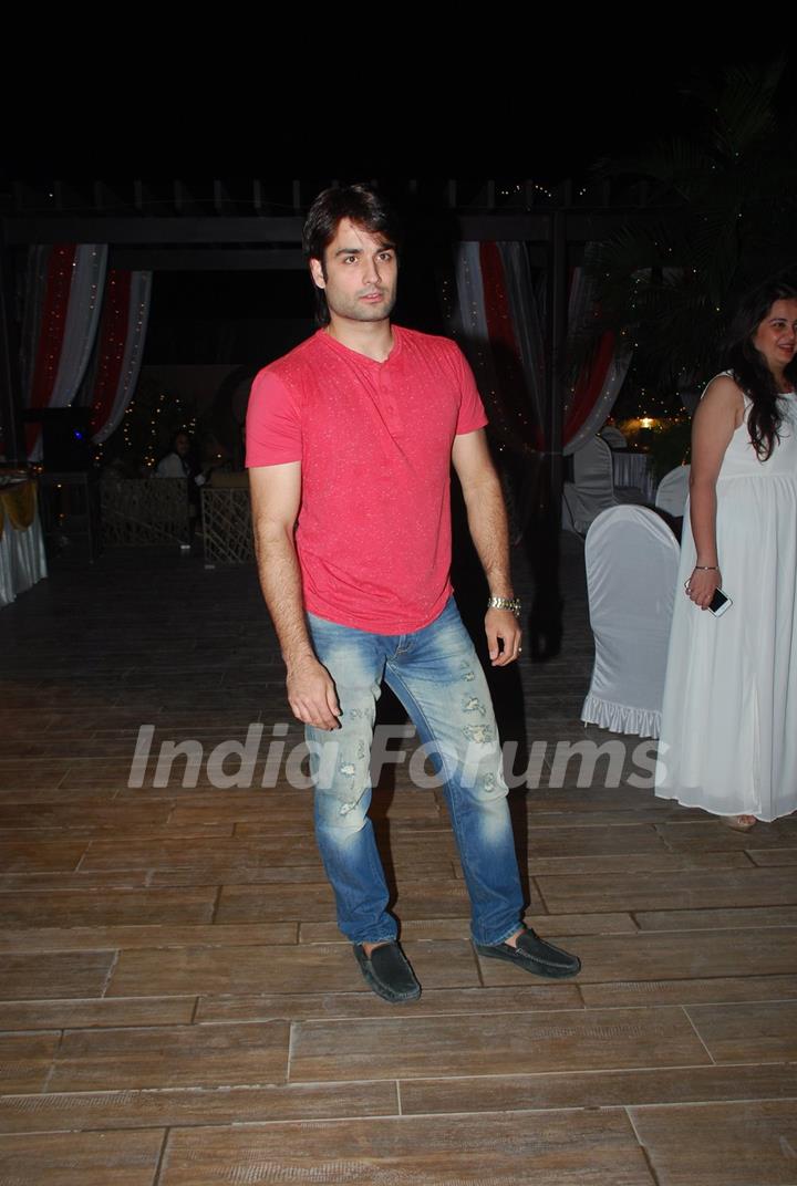 Vivian Dsena at Karan Bohra Party