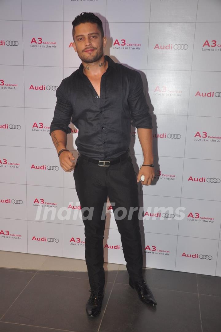 Siddharth Bhardwaj poses for the media at the Launch of Audi A3