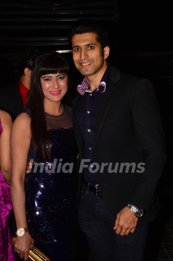 Poonam Thakkar and Vijay Thakkar at India-Forums 11th Anniversary Bash