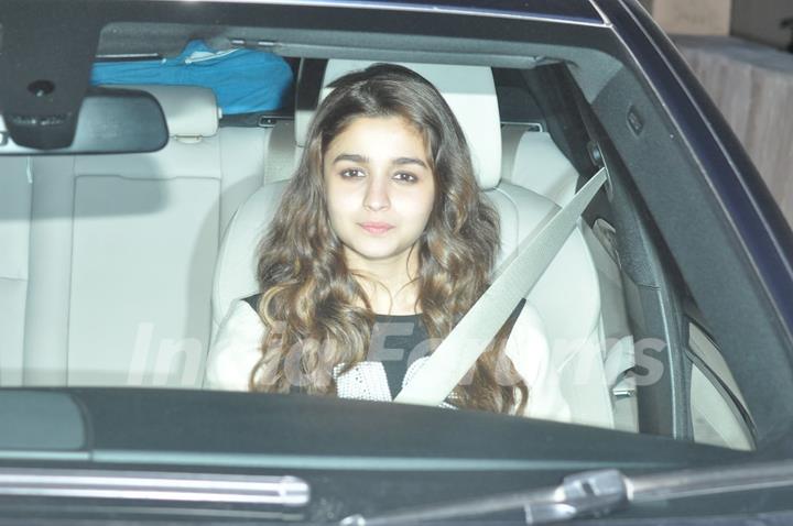 Alia Bhatt was seen at the Success Bash of P.K.