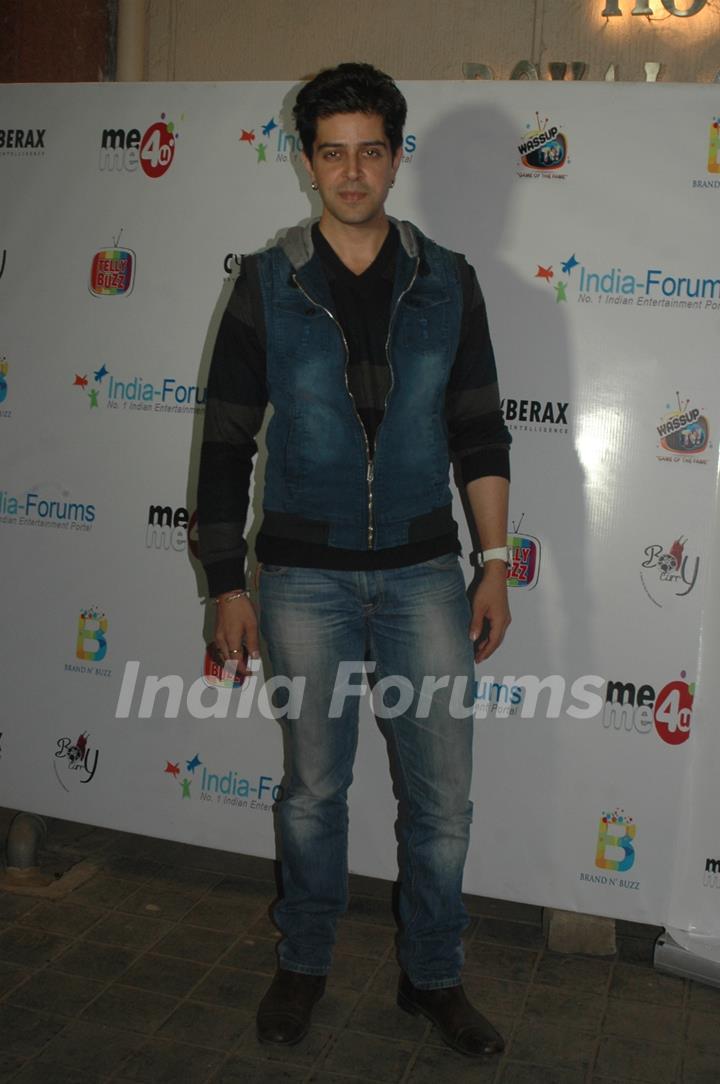 Vije Bhatia poses for the camera at India-Forums 11th Anniversary Bash