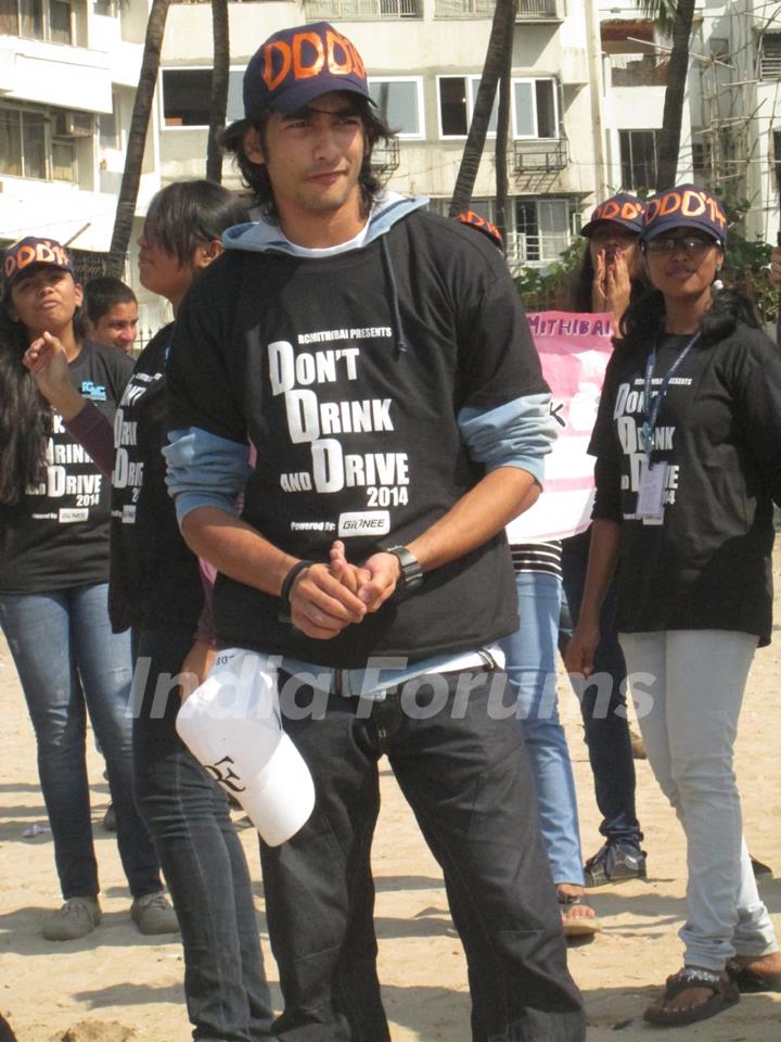 Shantanu Maheshwari was at Don't Drink and Drive Campaign