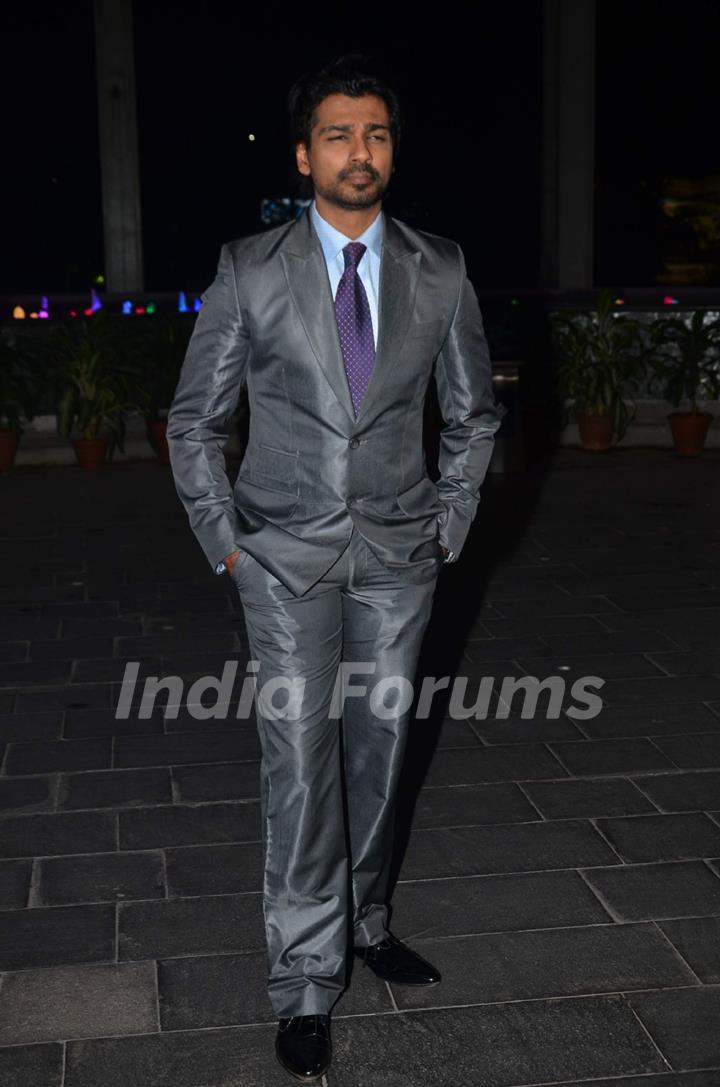 Nikhil Dwivedi was at Uday Singh and Shirin's Reception Party