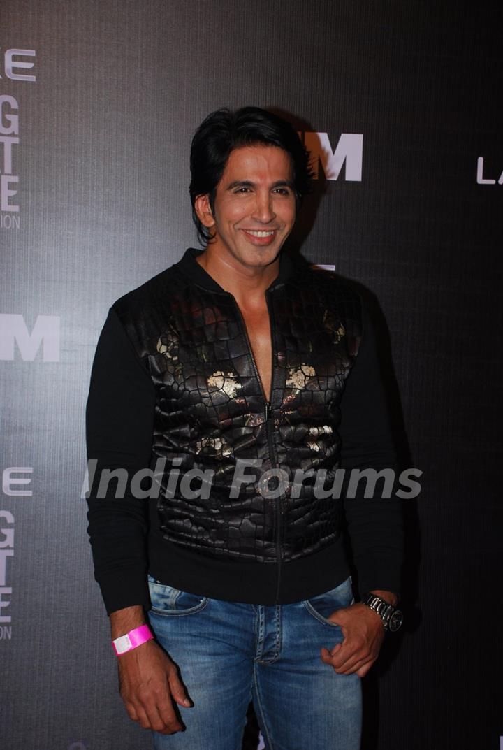 Vishal Kotian poses for the media at FHM Bachelor of the Year Bash