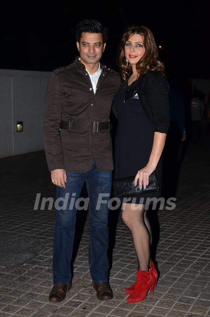 Rahul Bhat was seen at the Premier of Ugly