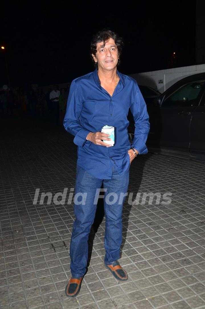 Chunky Pandey was at the Premier of Ugly