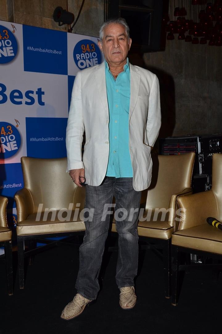 Dalip Tahil was seen at the Campaign Launch of 94.3 Radio One's  Mumbai At Its Best!