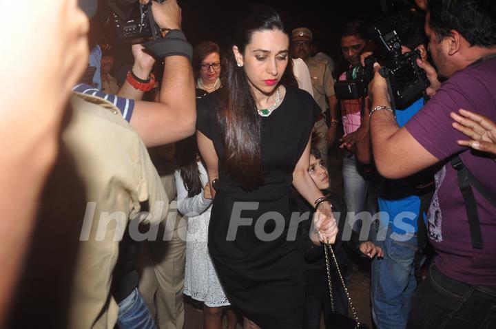 Karisma Kapoor was snapped at Christmas Bash