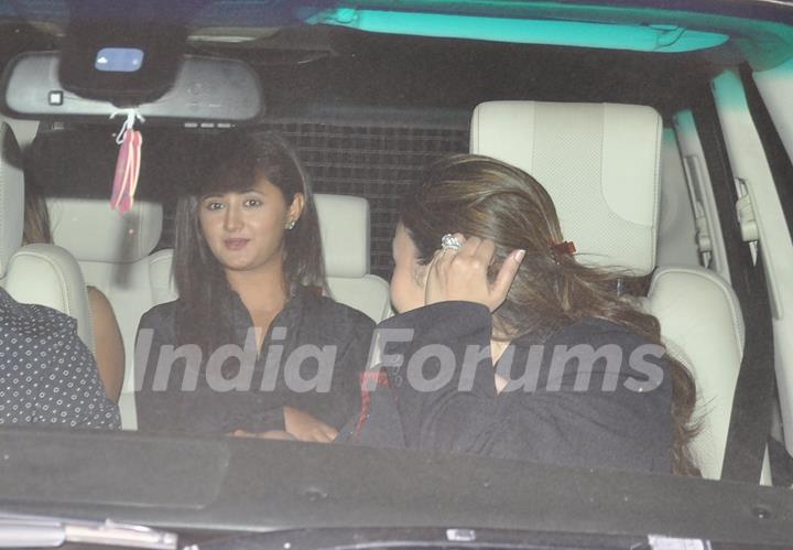 Rashmi Desai was snapped at Salman Khan's Birthday Bash