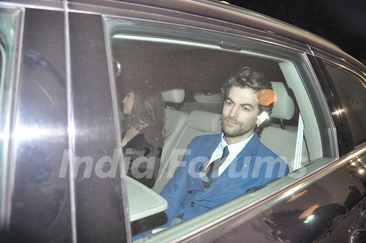 Neil Nitin Mukesh was snapped at Salman Khan's Birthday Bash