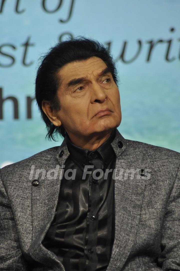 Asrani was snapped at Ali Peter John Book Launch