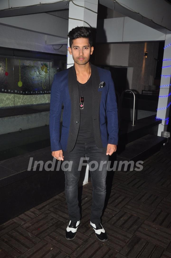 Ravi Dubey poses for the media at his Birthday Bash