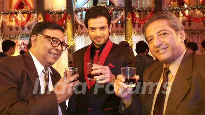 Karan Patel at a Party