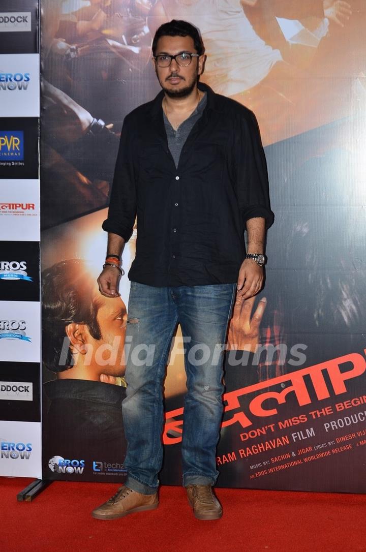 Dinesh Vijan was at the Music Launch of Badlapur