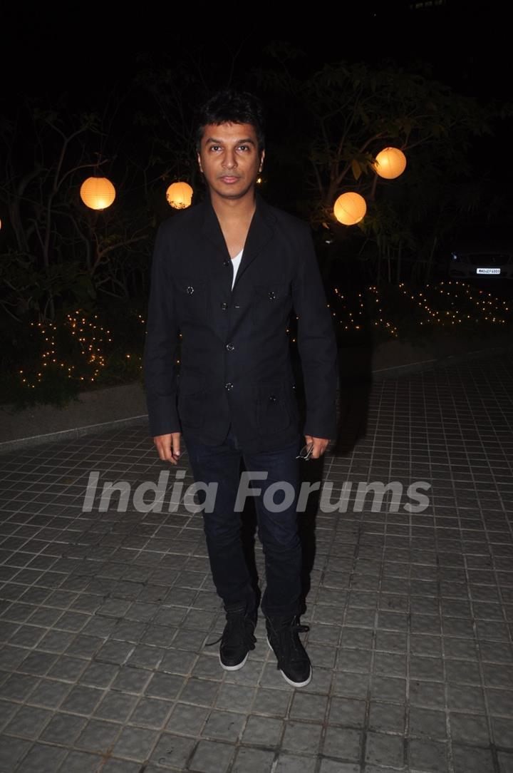 Vikram Phadnis poses for the media at Farah Khan's Birthday Bash