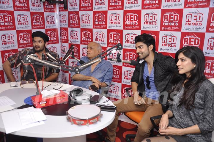 Team during the Promotions of Khamoshiyan on Red FM