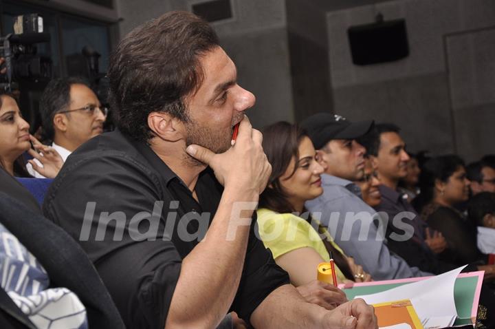 Sohail Khan was snapped at a School Event