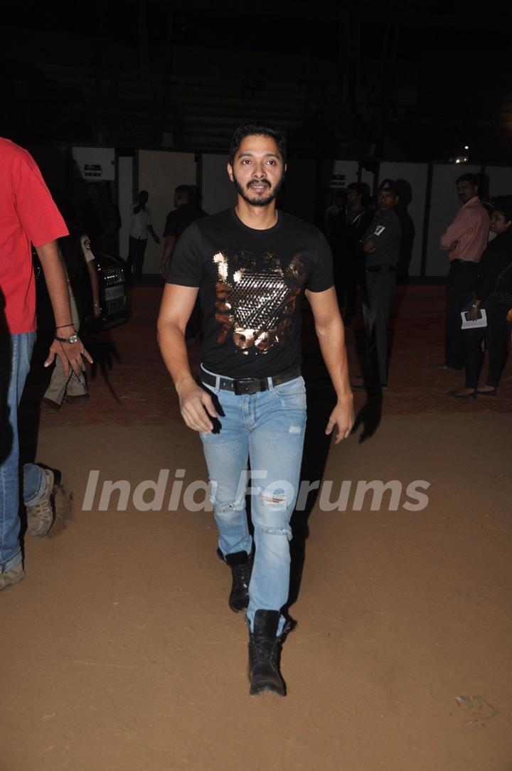 Shreyas Talpade was snapped at Umang Police Show