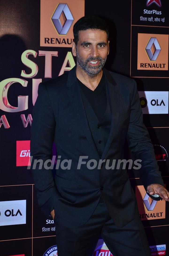 Akshay Kumar was at the Star Guild Awards