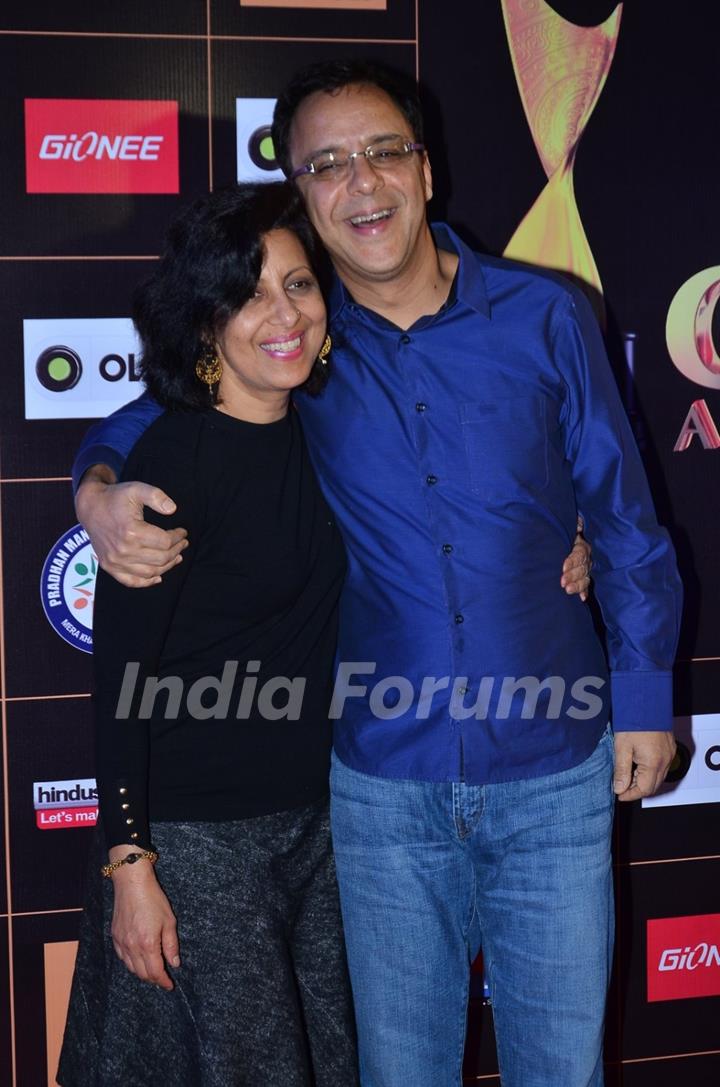 Vidhu Vinod Chopra was seen at the Star Guild Awards