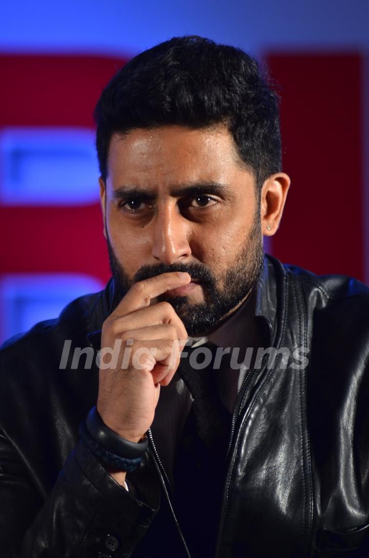 Abhishek Bachchan was snapped at the Launch of Hera Pheri 3