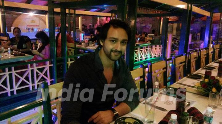 Saurabh Raaj Jain poses for the media at Lohri Celebrations at Shikara Restaurant