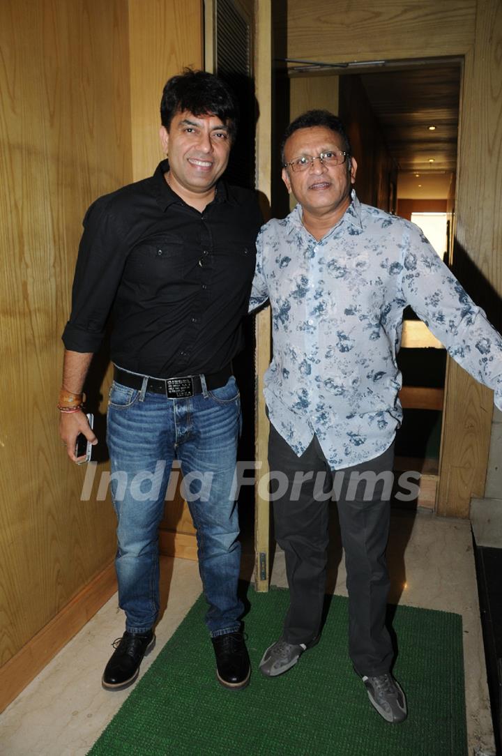 Vishwas Pandya with Annu Kapoor at the Launch of the film Baa Baa Black Sheep