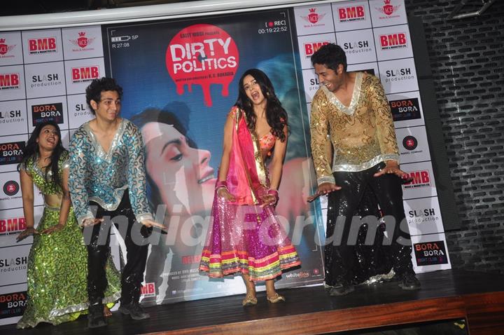 Mallika Sherawat performs at the Music Launch of Dirty Politics