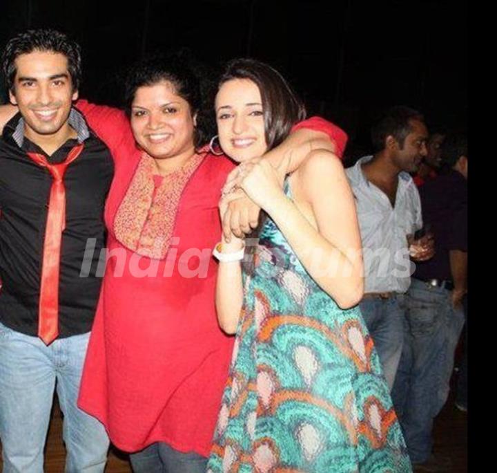 Sanaya Irani with Mohit Sehgal