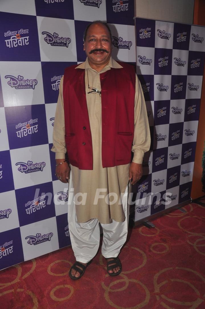Sudhir Pandey poses for the media at the Launch of Kabhi Aise Geet Gaya Karo