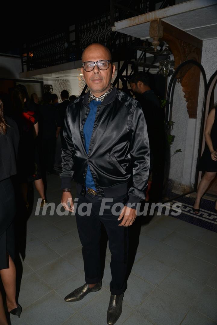 Narendra Kumar poses for the media at Belvedere Bash