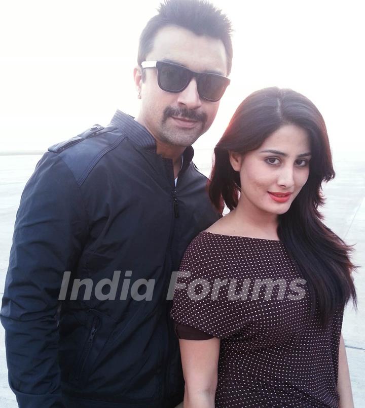 Arjumman Mughal & Ajaz Khan