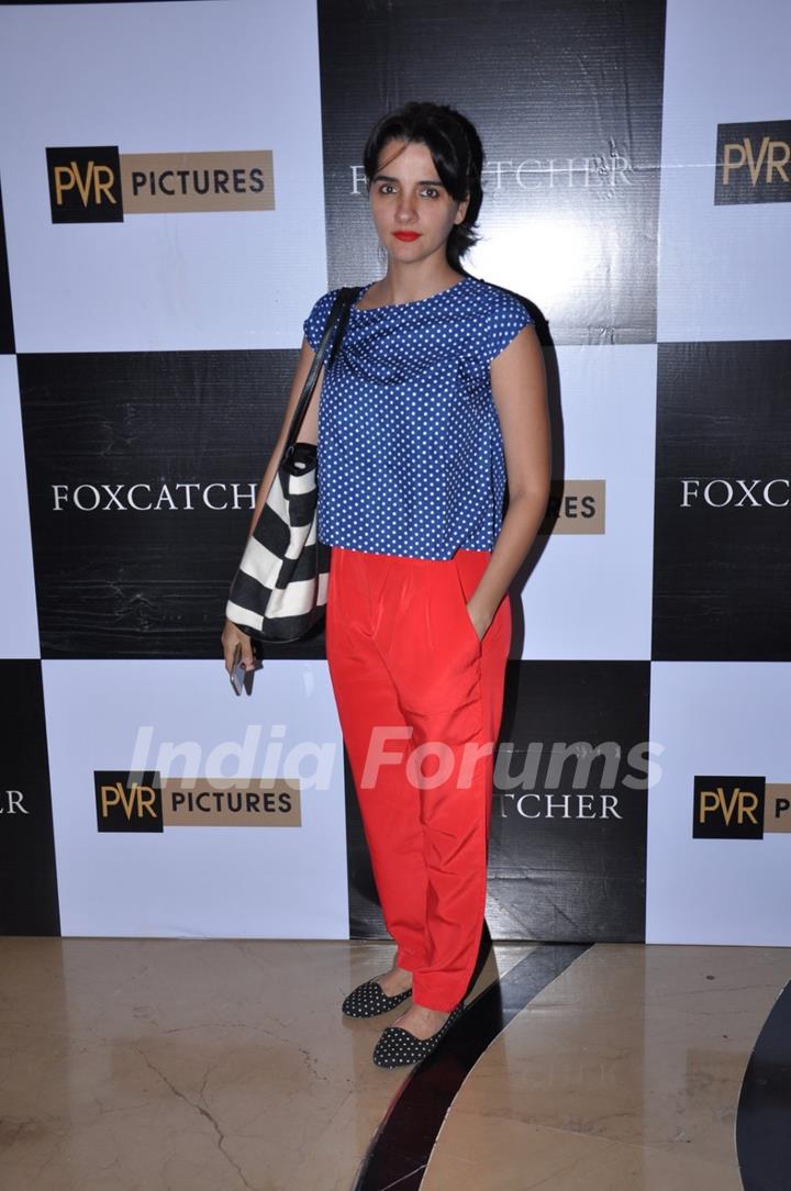 Shruti Seth was seen at the Premiere of Foxcatcher