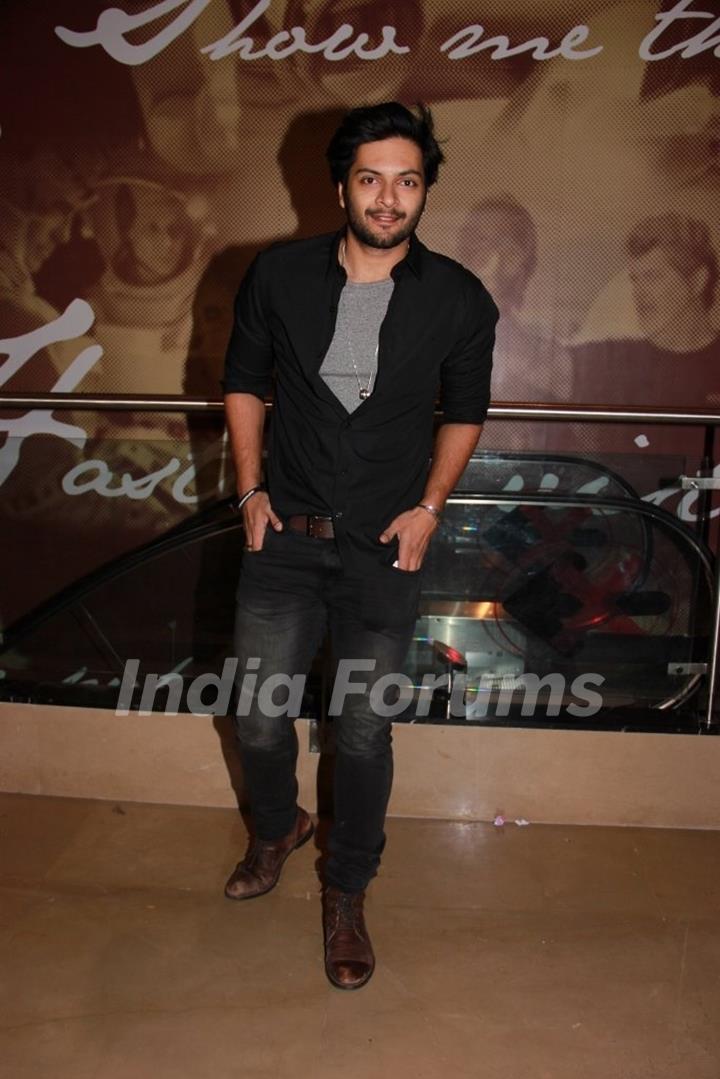 Ali Fazal at the Special Screening of Khamoshiyan