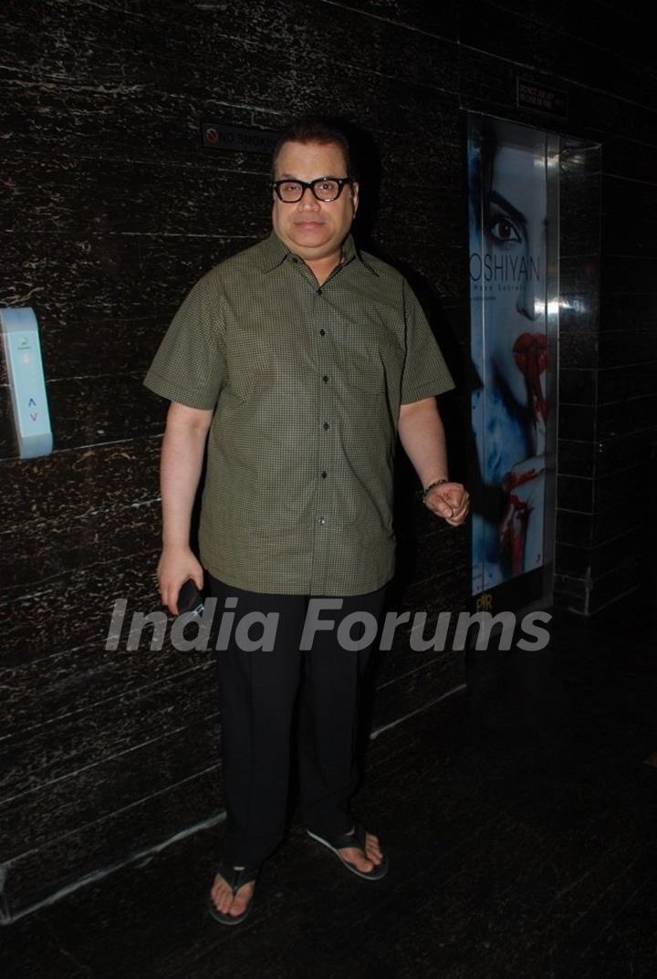 Ramesh Taurani was seen at the Special Screening of Hawaizaada