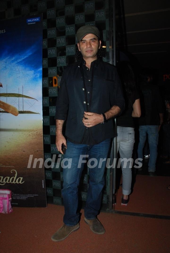 Mohit Chauhan at the Special Screening of Hawaizaada