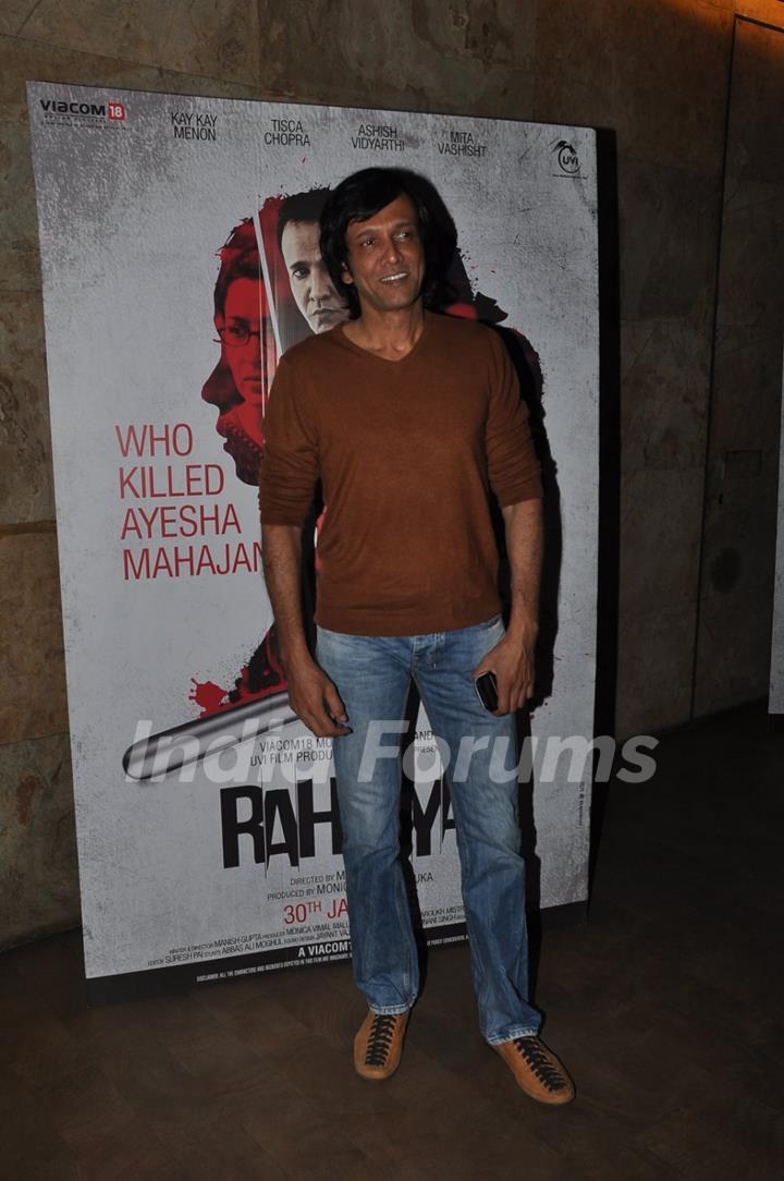 Kay Kay Menon at the Special Screening of Rahasya