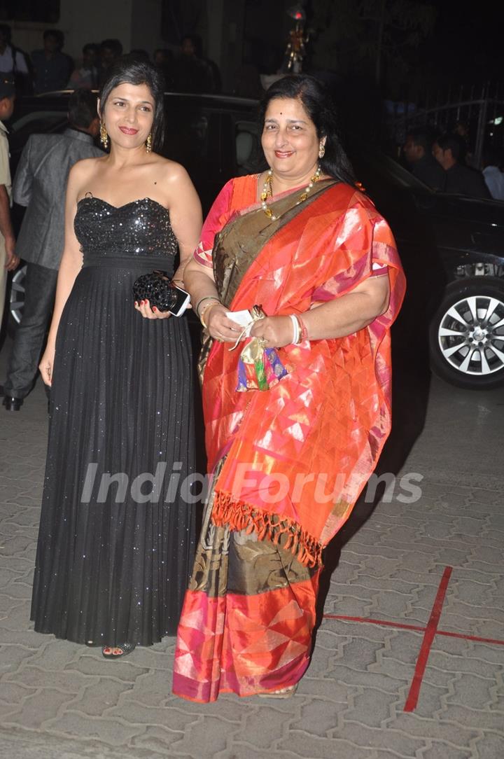 Anuradha Paudwal was at the 60th Britannia Filmfare Awards