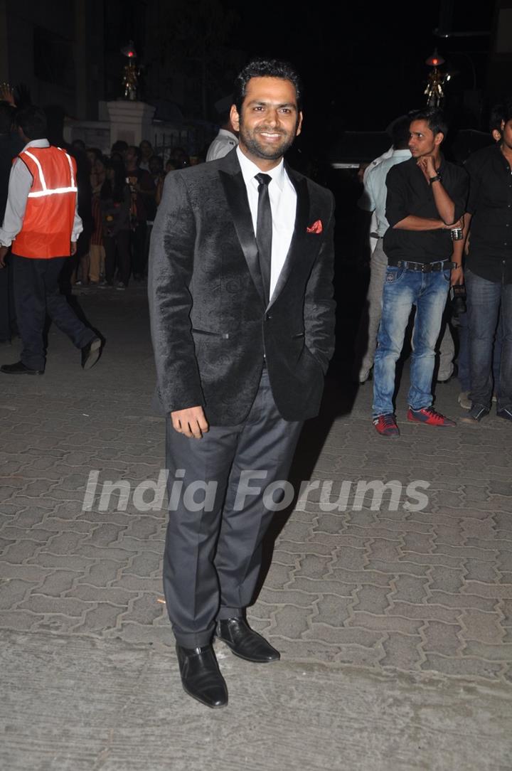 Sharib Hashmi was at the 60th Britannia Filmfare Awards