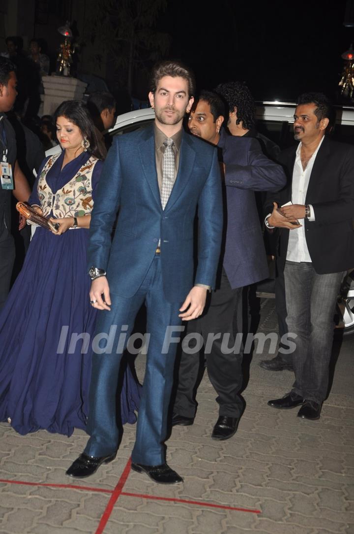 Neil Nitin Mukesh was seen at the 60th Britannia Filmfare Awards