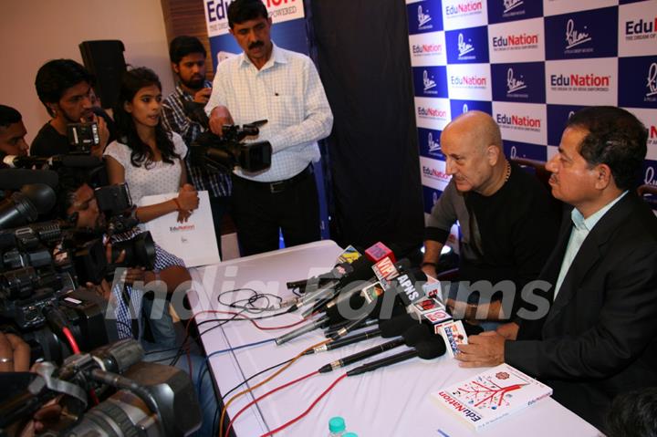 Anupam Kher addresses the Book Launch of EduNation - The Dream of An India Empowered