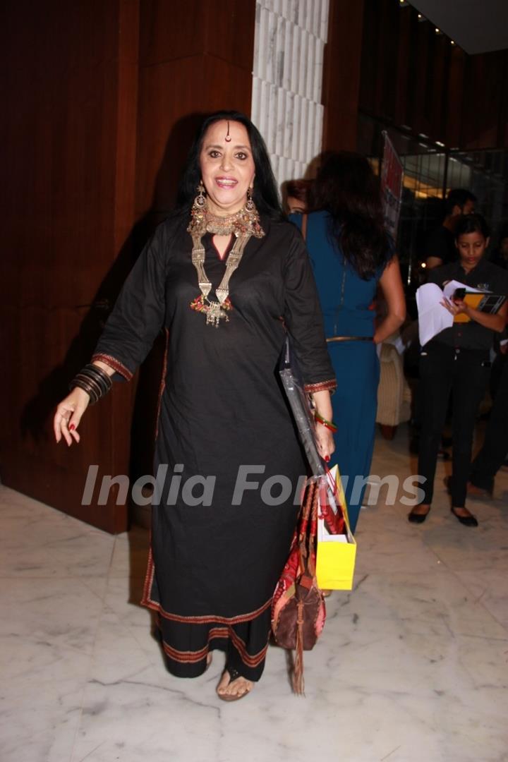 Ila Arun poses for the media at Arya Babbar's Book Launch