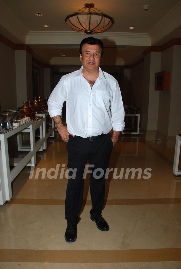 Anu Malik poses for the media at Radio Mirchi Awards Jury Meet