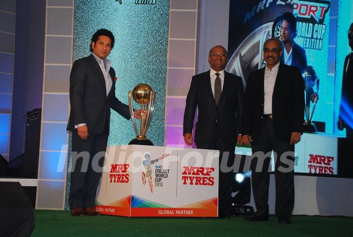 Sachin Tendulkar was at MRF Promotions