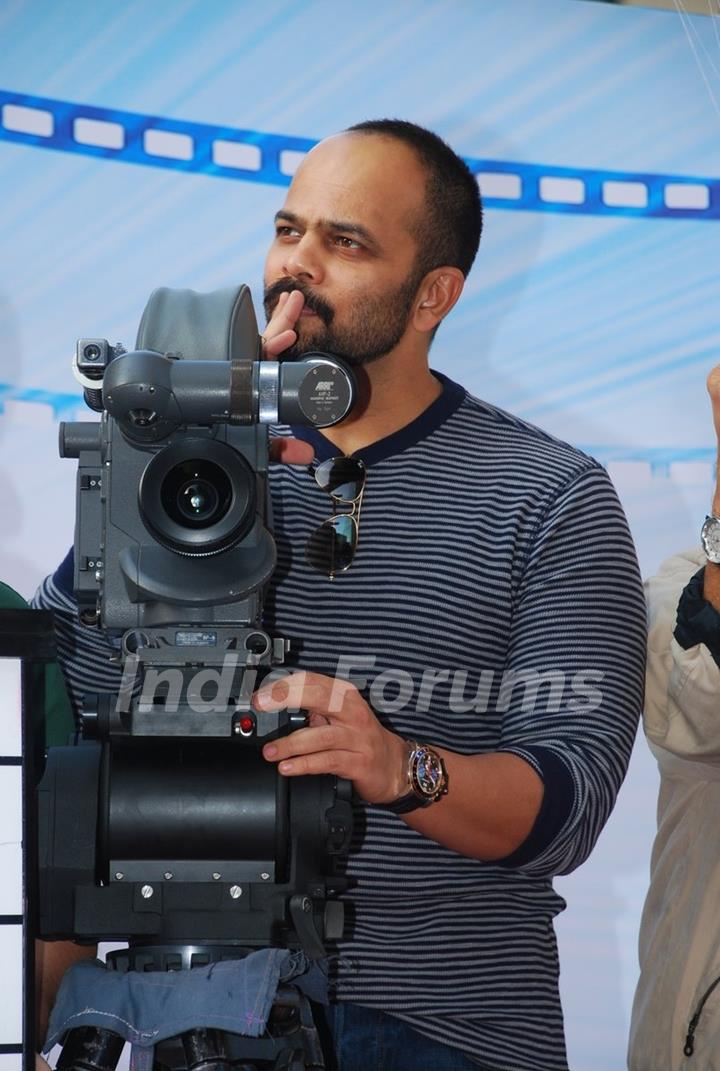 Rohit Shetty was snapped at IFTDA Office Opening