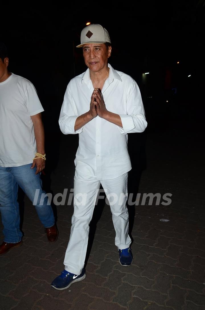 Danny Denzongpa pays homage to his Manager Madan Mohan