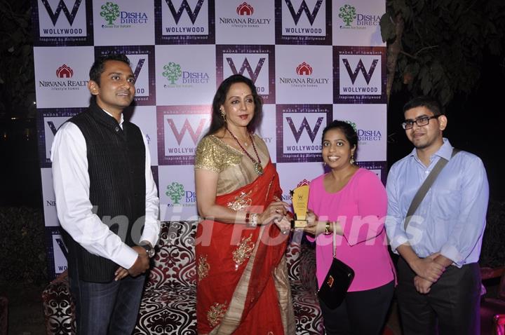 Hema Malini was felicitated at Wollywood Project's Success Bash