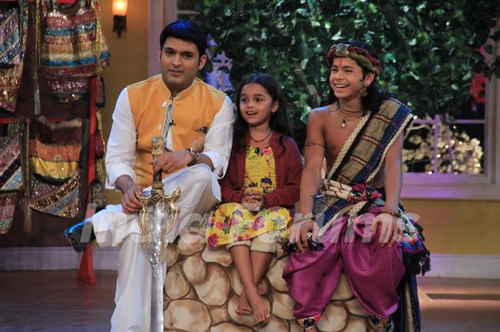 Spandan Chaturvedi and Siddharth Nigam on Comedy Nights With Kapil Mahashivratri Special