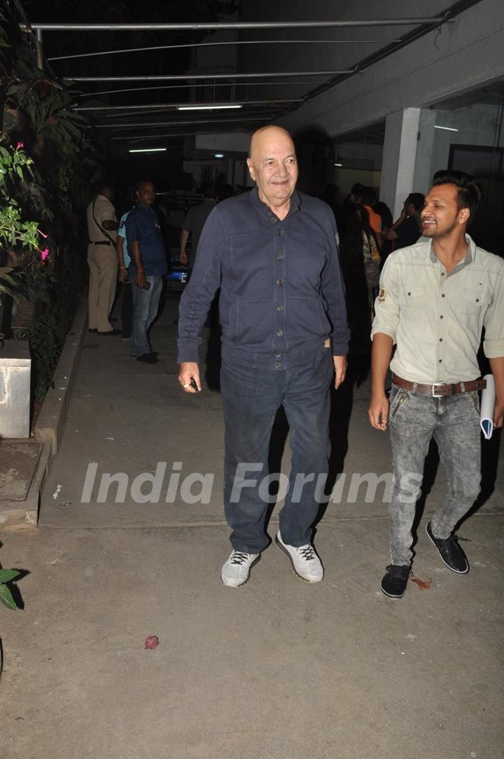 Prem Chopra was snapped at the Special Screening of Roy