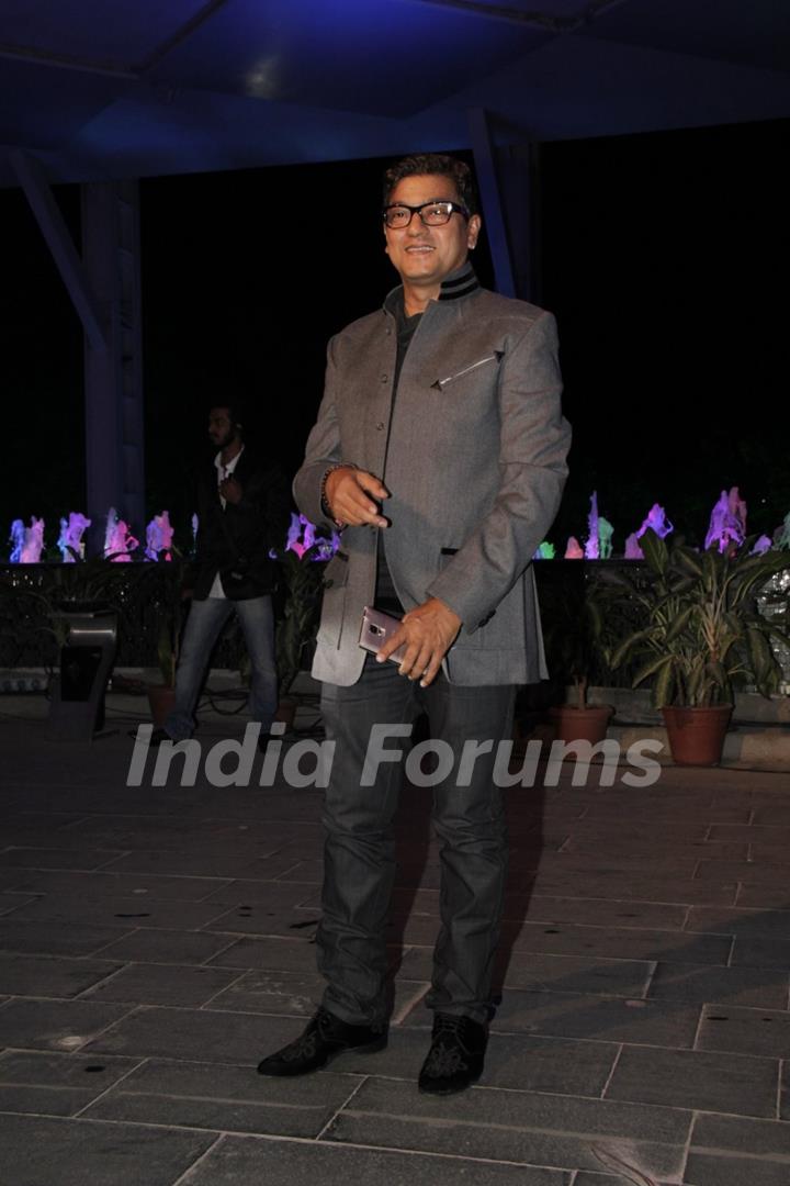 Aadesh Shrivastava at the Smita Thackerey's Son's Wedding Reception